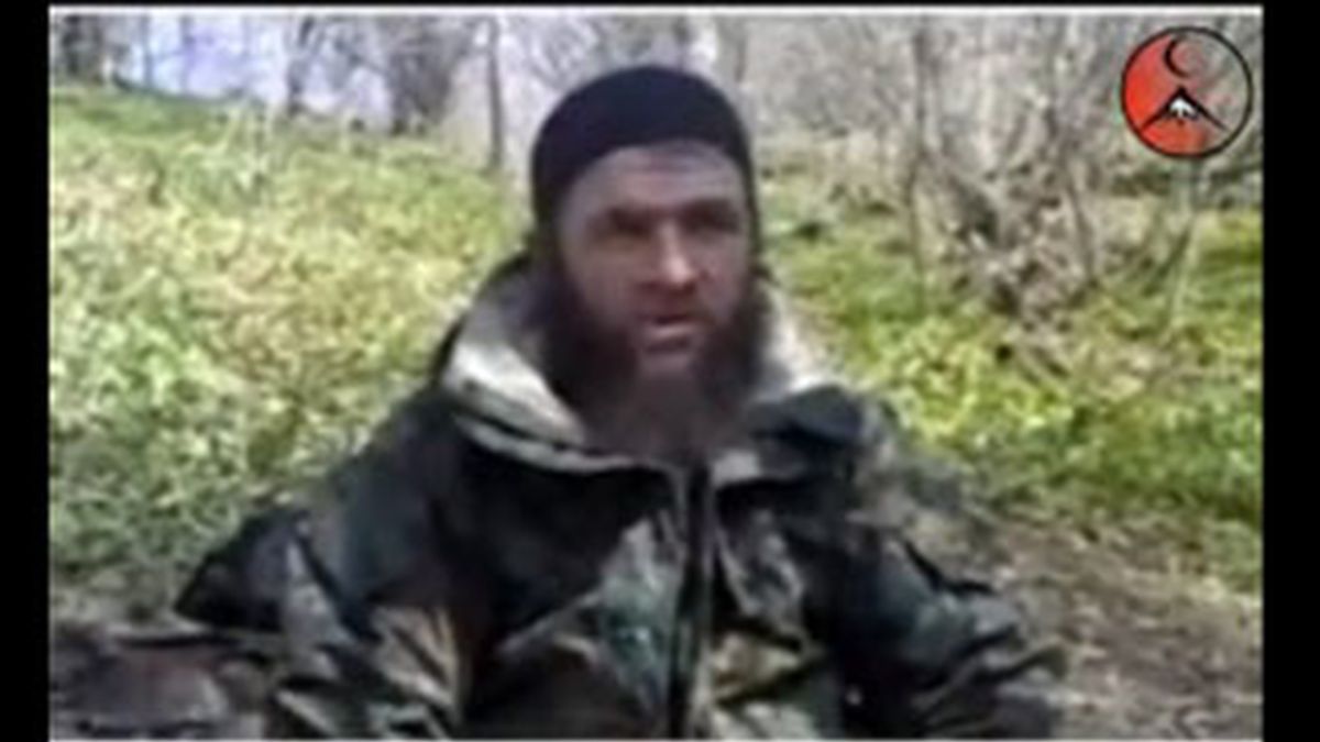 Dokou Oumarov ha reivindicado la autoría de los atentados. Vídeo: KAVKAZ.TV.