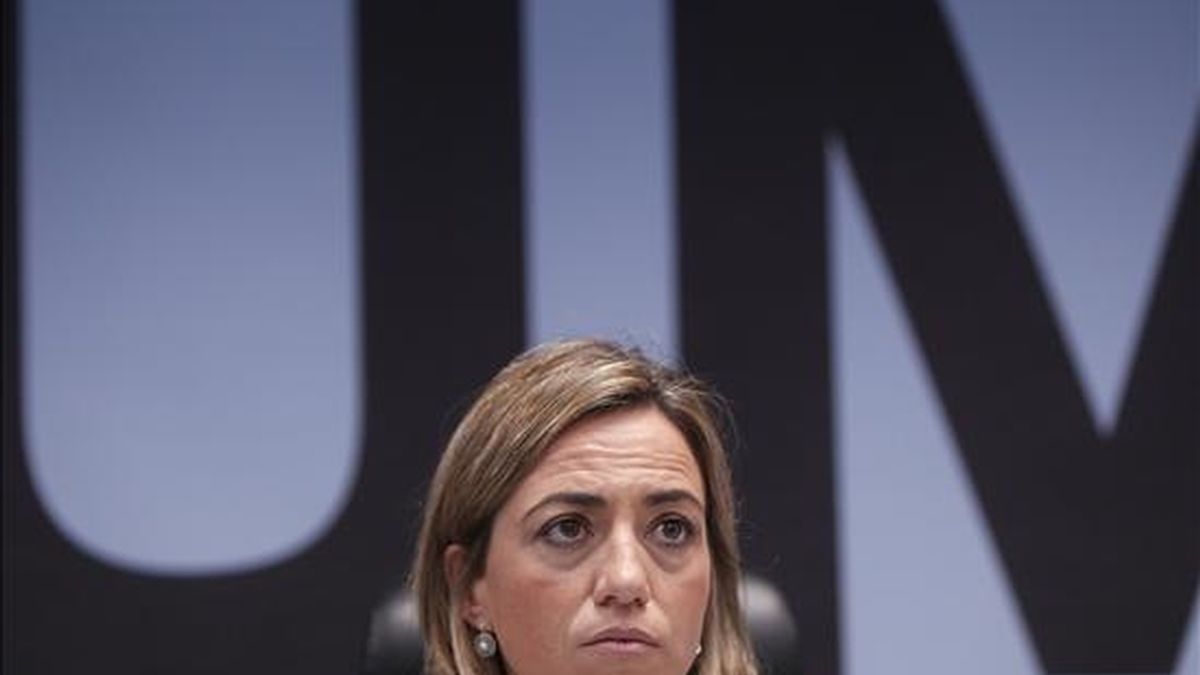 La ministra de Defensa, Carme Chacón. EFE/Archivo