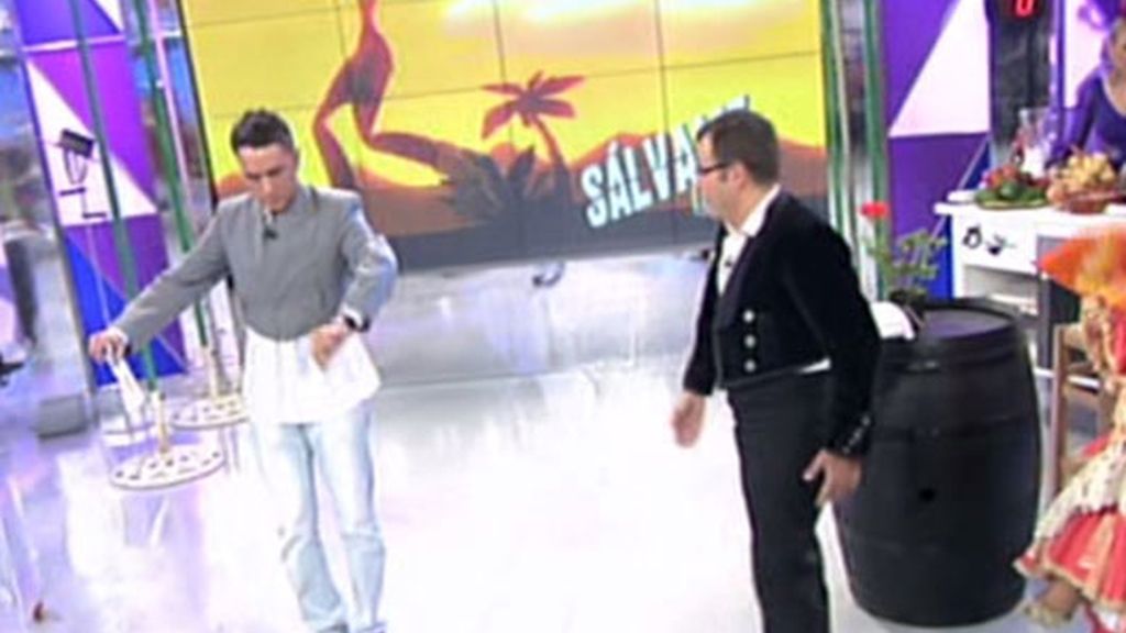 'Sálvame' cumple años y lo celebra con su particular Feria de Abril