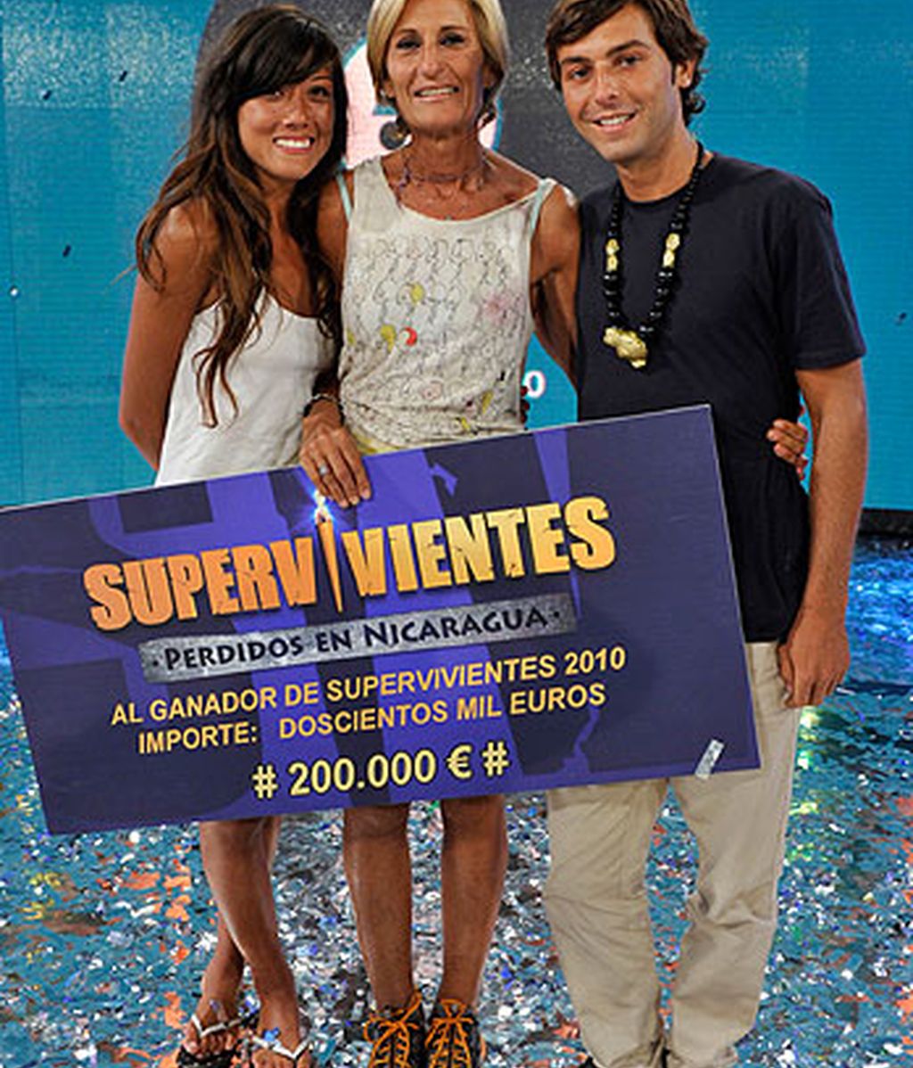 María José, ganadora de Supervivientes