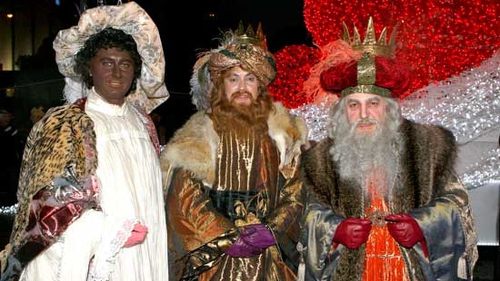 Sus majestades posan juntas en Madrid