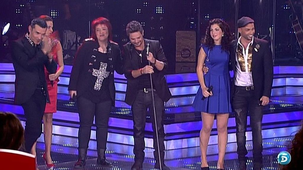 Alejandro Sanz se ha subido dos veces al escenario de 'La Voz'
