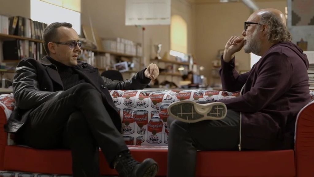 El publicista charla con Risto Mejide