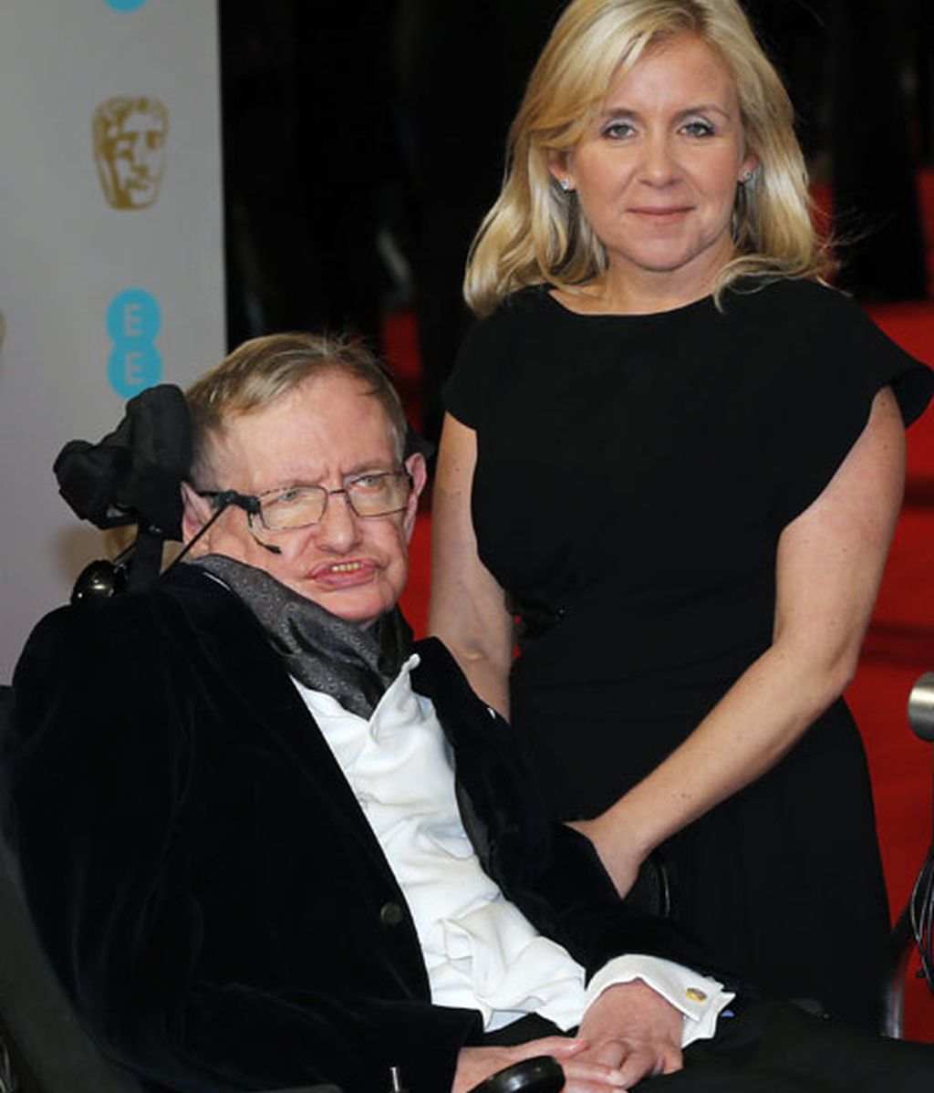 Stephen Hawking y su hija Lucy