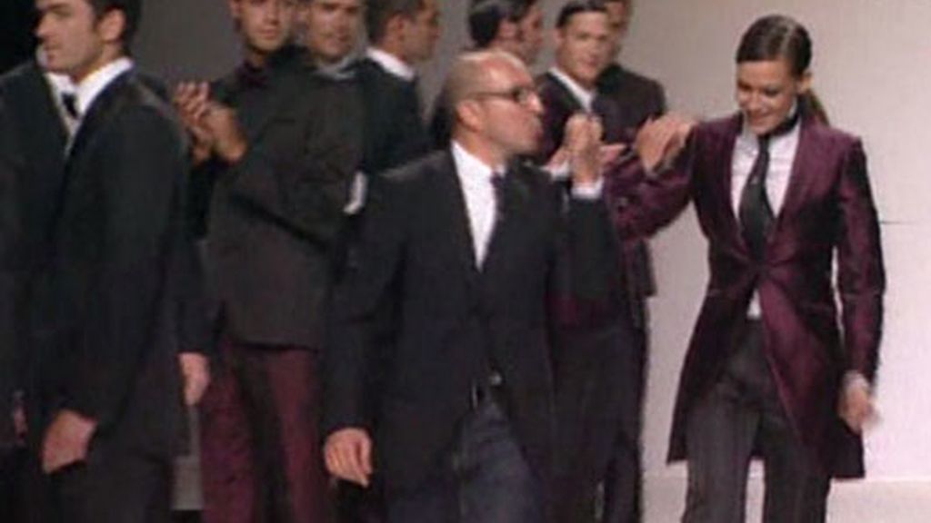 Eva González se viste de novio