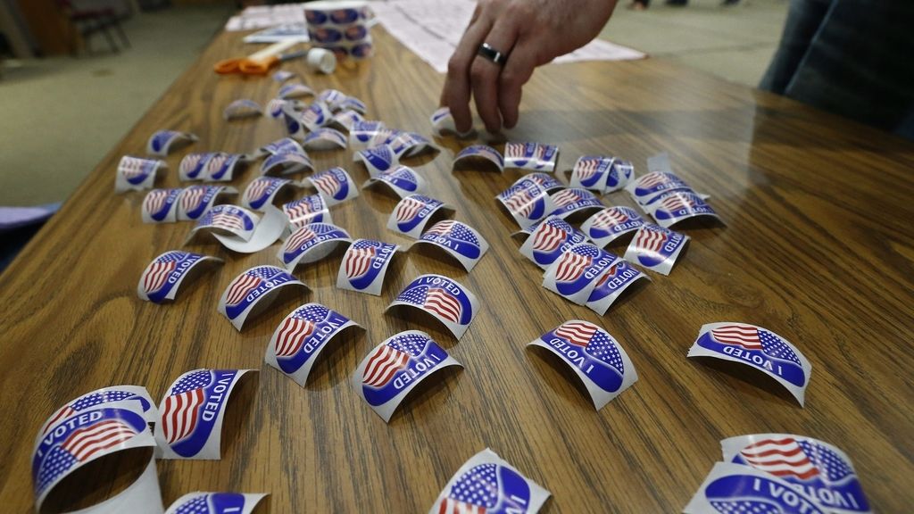 Las mejores imágenes de la jornada electoral en Estados Unidos