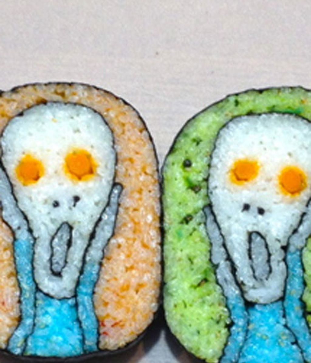 Arte en sushi