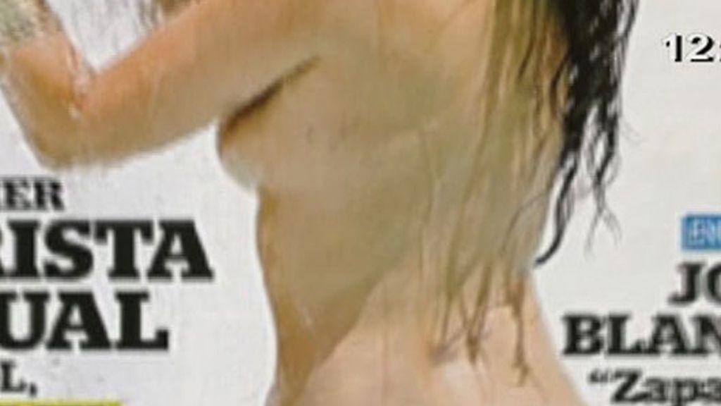 Nani Gaitán, desnuda en 'Interviú'