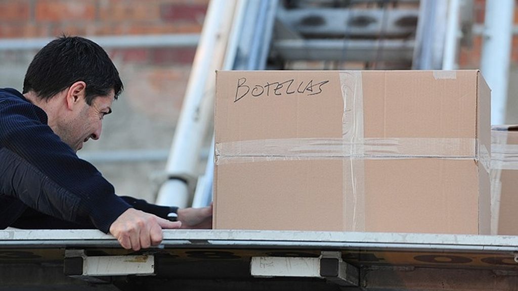 La cantante y el futbolista ya han comenzado la mudanza