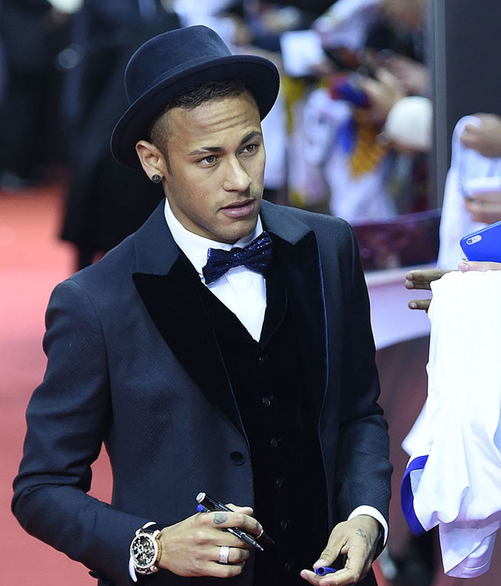 El gorro de Neymar, su toque fashion