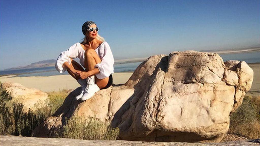 Yasmina Rossi, espectacular a los 59 años