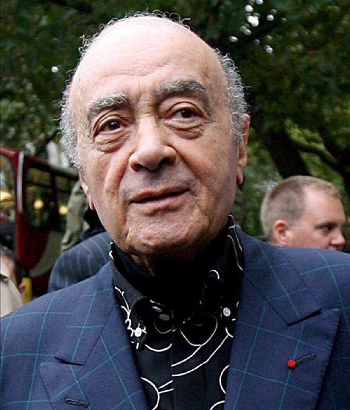 El dueño de los grandes almacenes "Harrods", Mohamed Al Fayed. EFE/Archivo