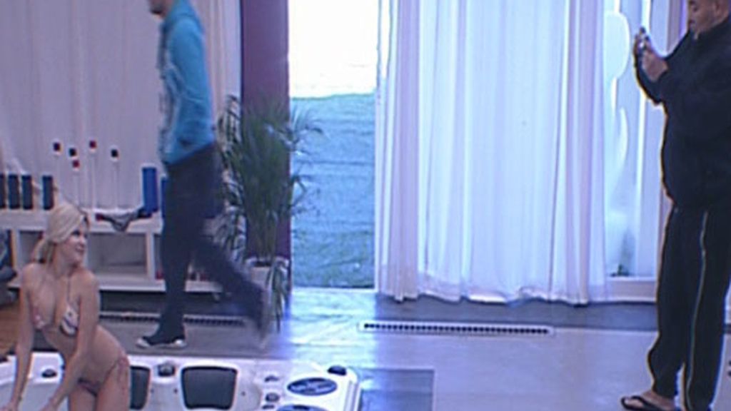 Lydia posa para Byamba