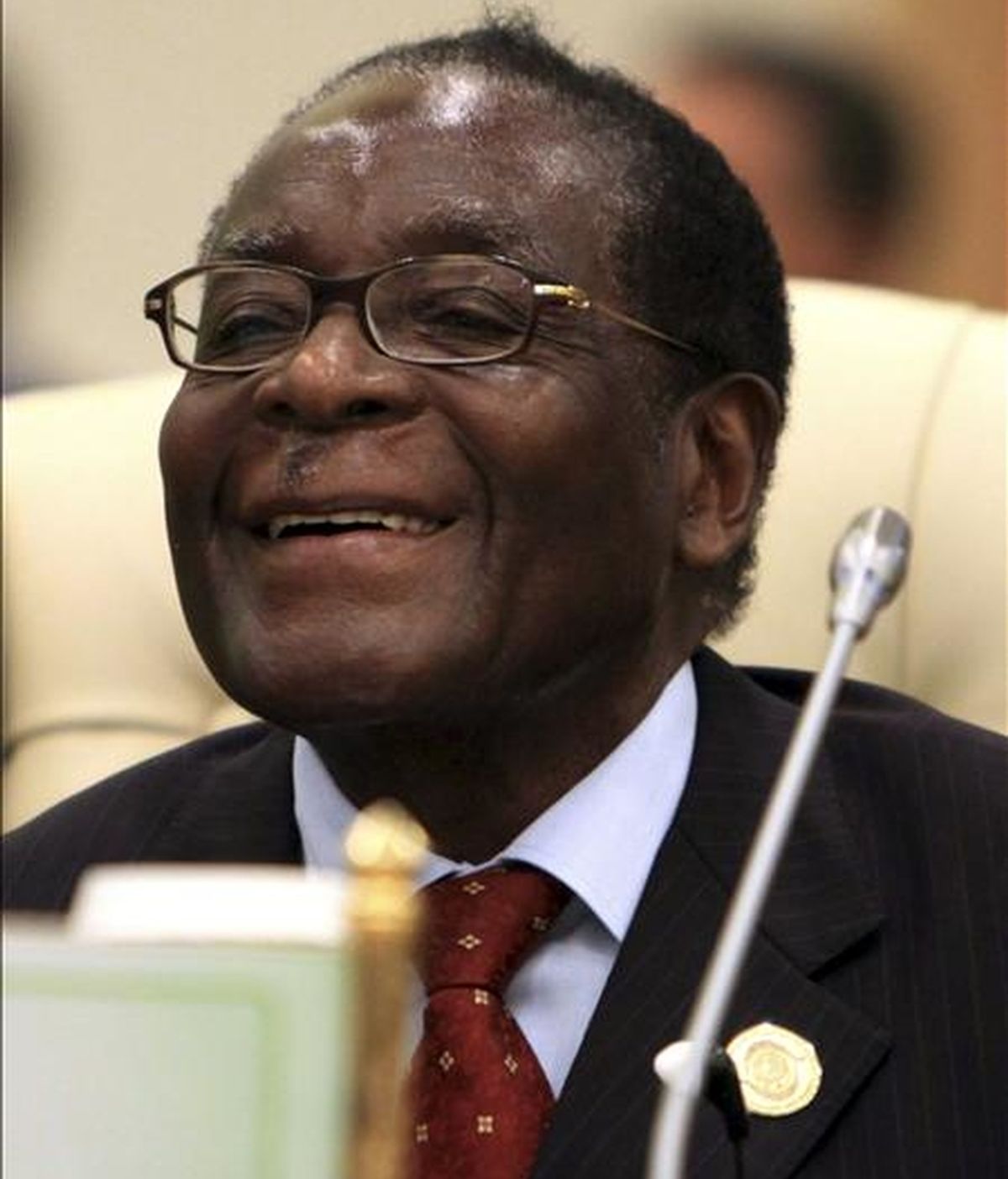 El presidente de Zimbabue, Robert Mugabe. EFE/Archivo El presidente de Zimbabue, Robert Mugabe. EFE/Archivo