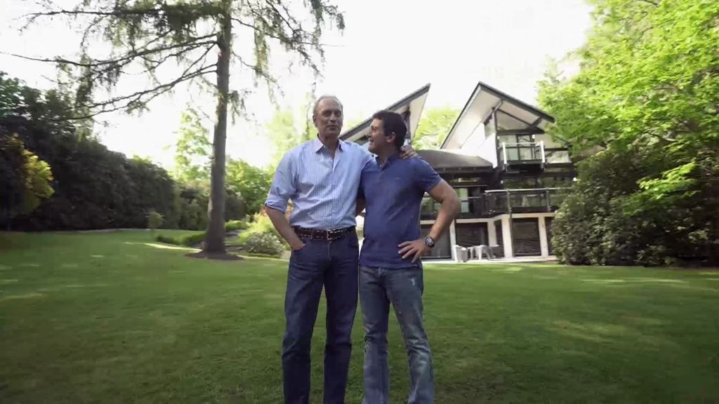 Bertín Osborne visita la  actual residencia del actor