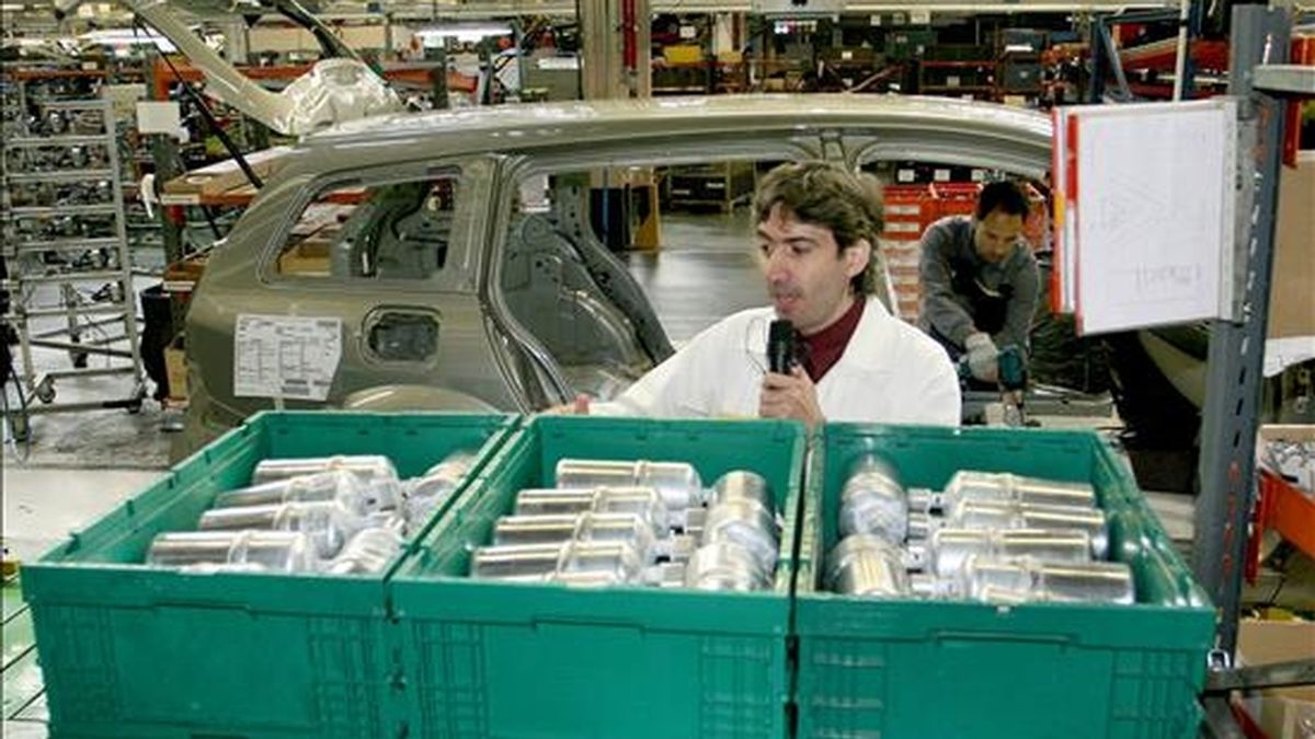En la imagen, la fábrica Renault en Palencia. EFE/Archivo En la imagen, la fábrica Renault en Palencia. EFE/Archivo
