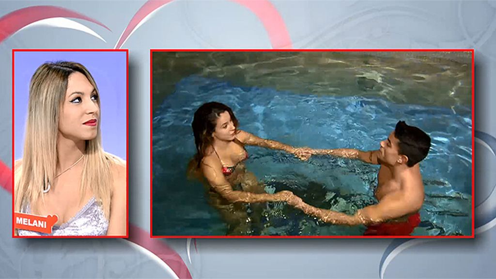 Una cita especial en la piscina del amor