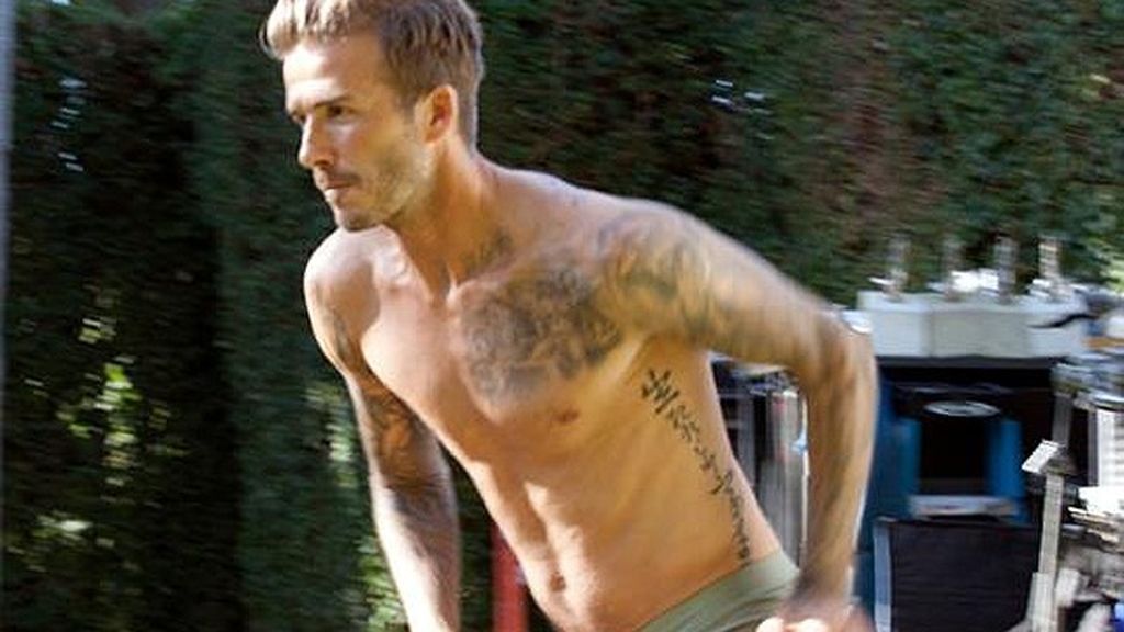 Las imágenes que nunca podrás ver del anuncio de Beckham con Guy Ritchie