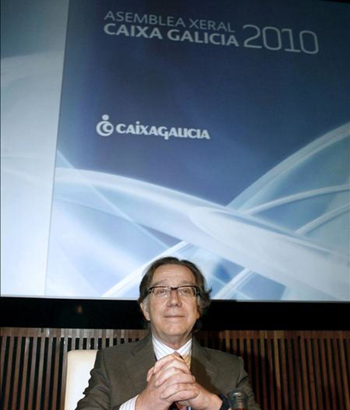 El director general de Caixa Galicia, Xosé Luis Méndez. EFE/Archivo