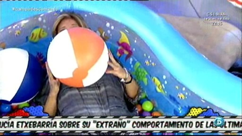 El lado más infantil de Mila Ximénez