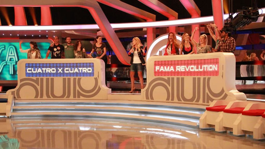 'Cuatro x cuatro' contra 'Fama Revolution'