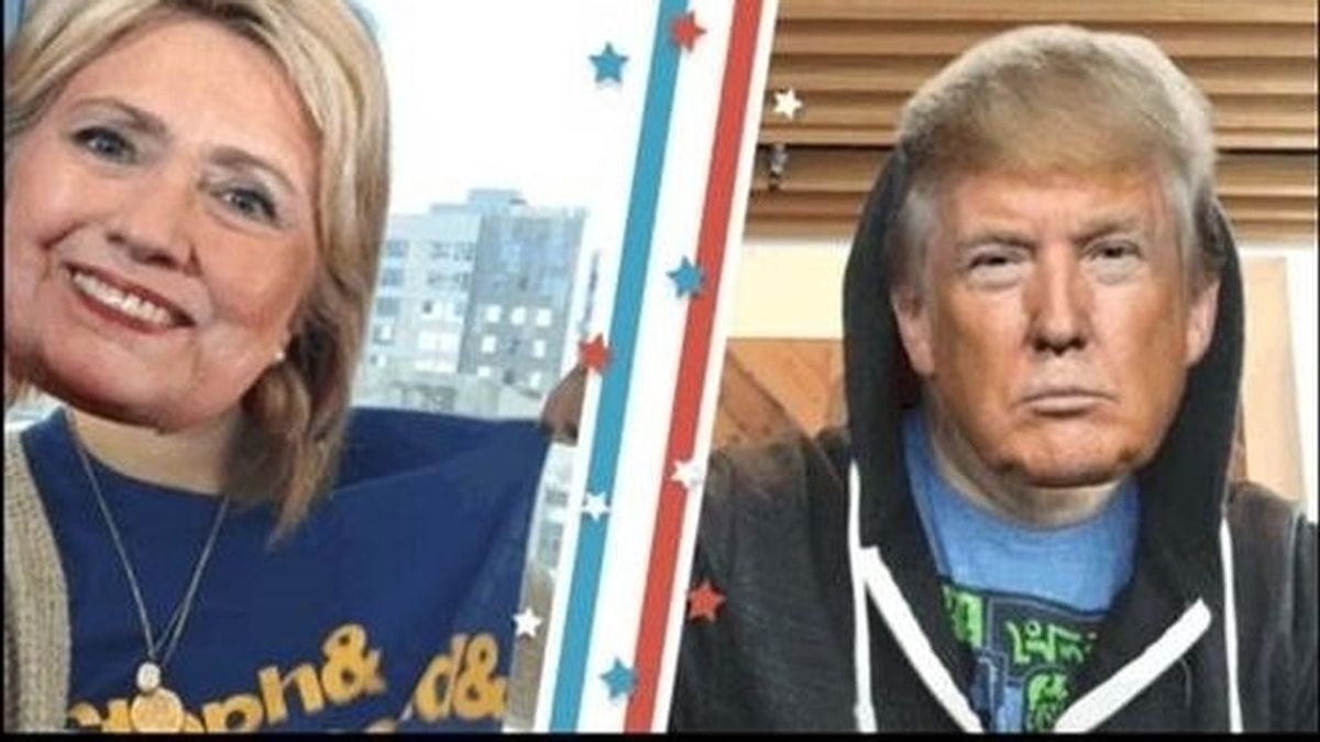 Twitter lanza máscaras de Clinton y Trump en los vídeos de Periscope