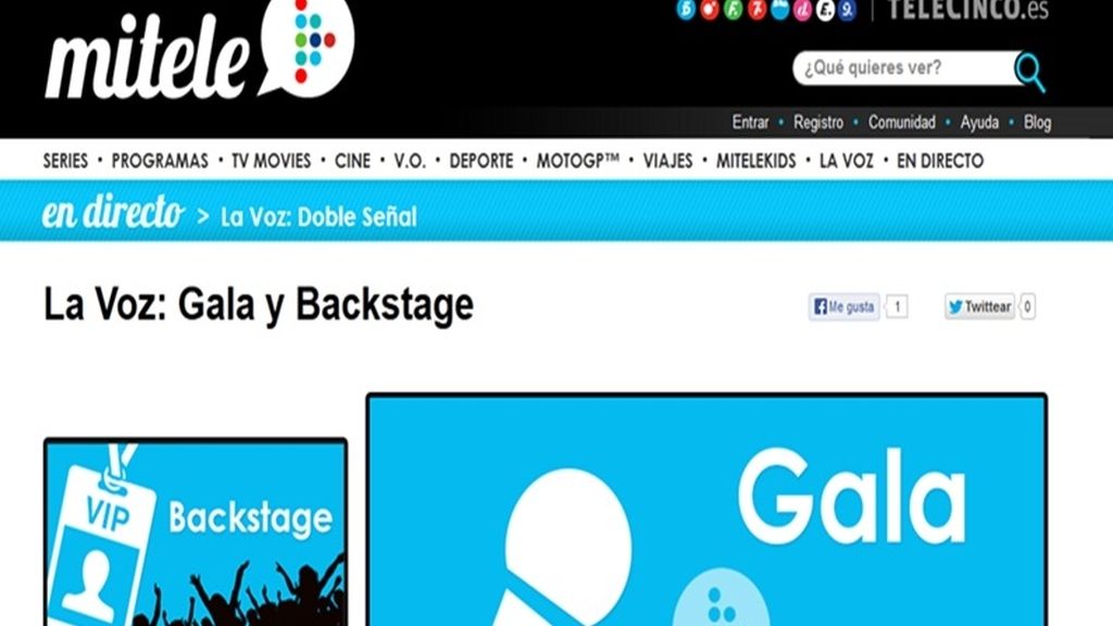 La Voz Backstage
