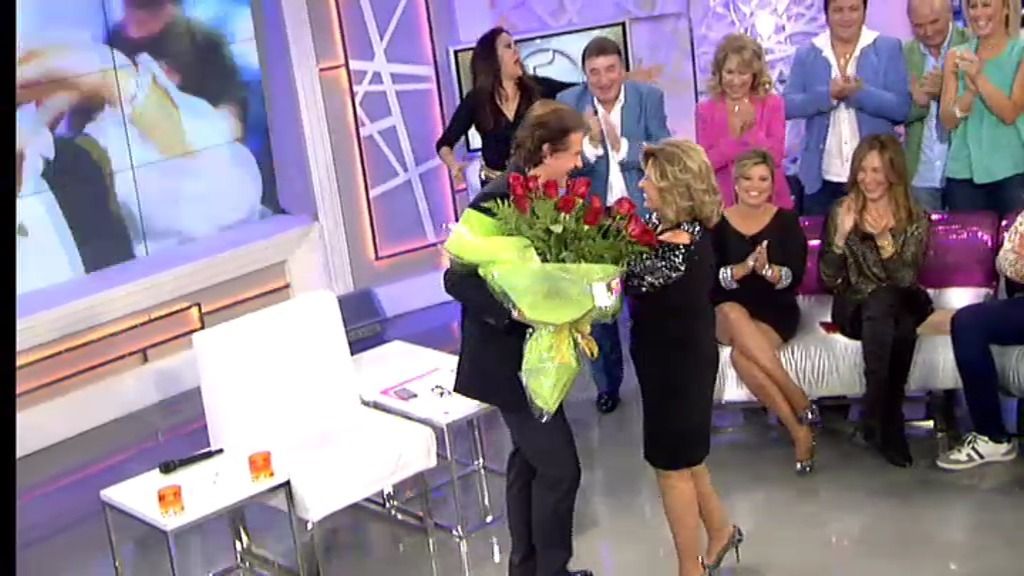 Bigote Arrocet sorprende a María Teresa Campos