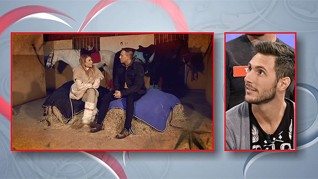 Un romántico paseo a caballo