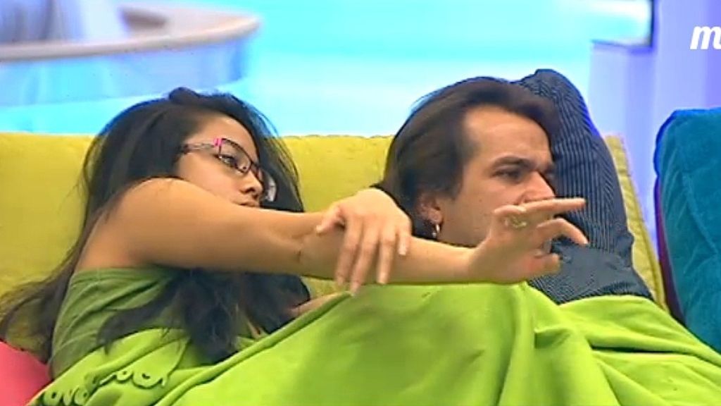 Los concursantes, muy amigos