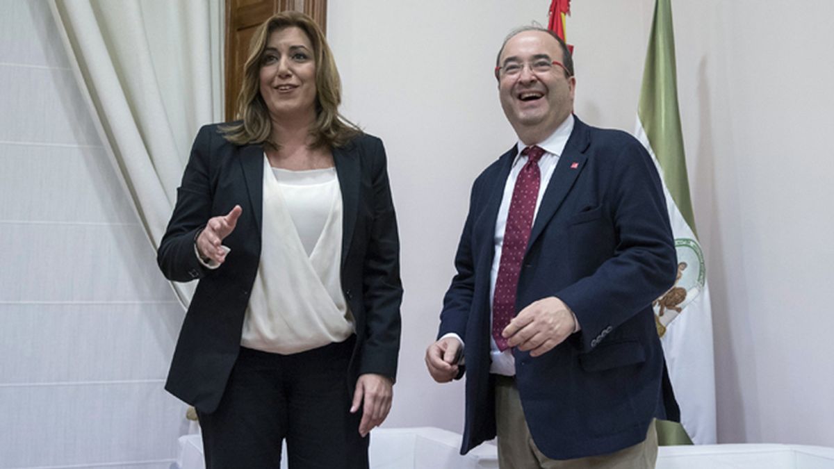 Susana Díaz y Miquel Iceta