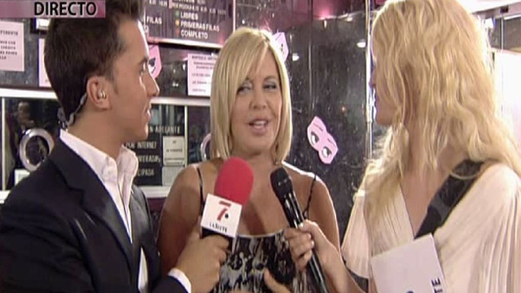 La alfombra 'rosa' de Belén Esteban