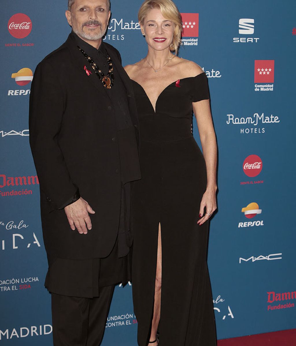 Miguel Bosé, embajador de la gala y Belén Rueda