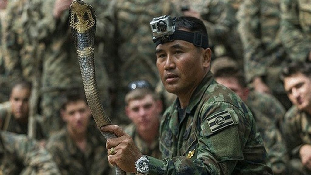 Técnicas de supervivencia de militares estadounidenses en Tailandia