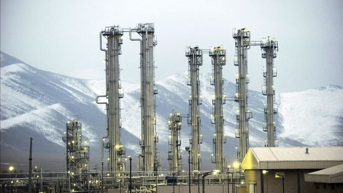 Una vista general del reactor de agua pesada iraní en la ciudad de Arak, Irán. EFE/Archivo Una vista general del reactor de agua pesada iraní en la ciudad de Arak, Irán. EFE/Archivo