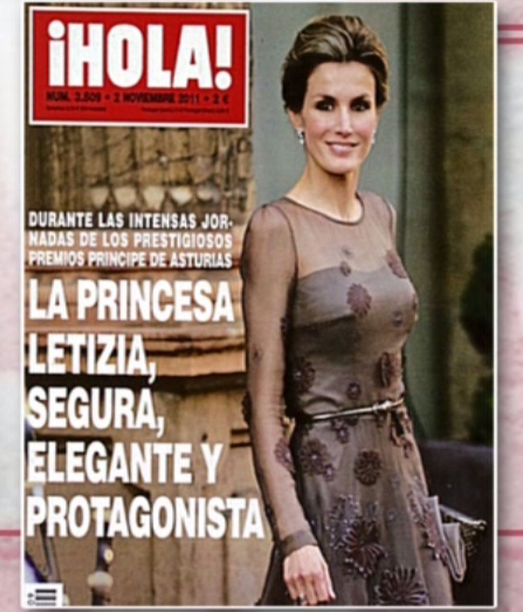 Doña Letizia, espectacular en los premios Príncipe de Asturias