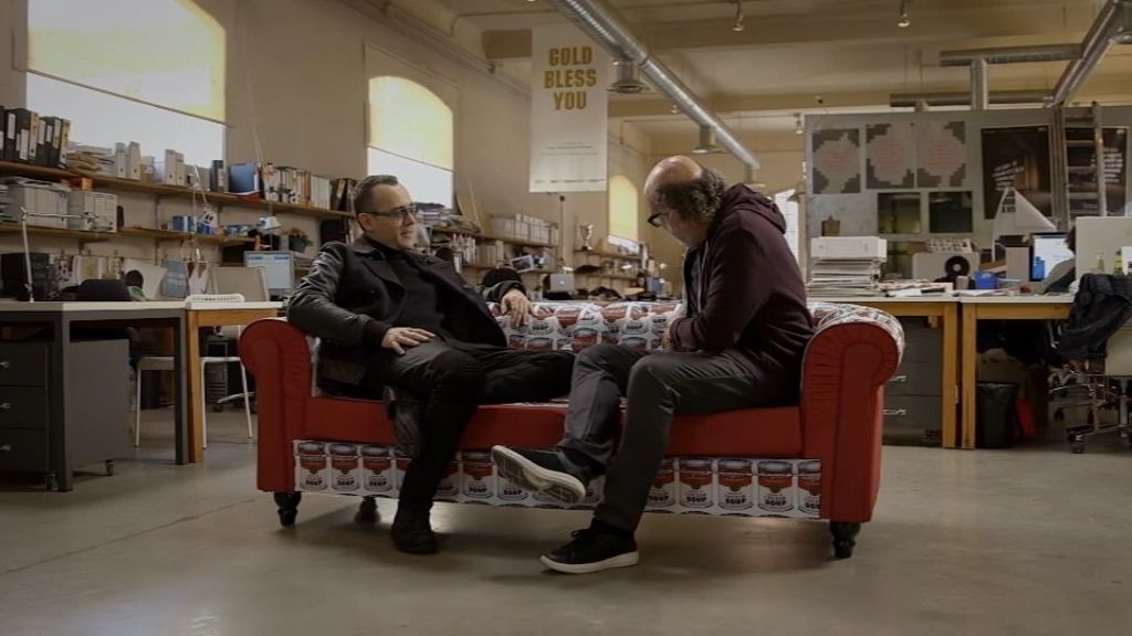 El publicista charla con Risto Mejide