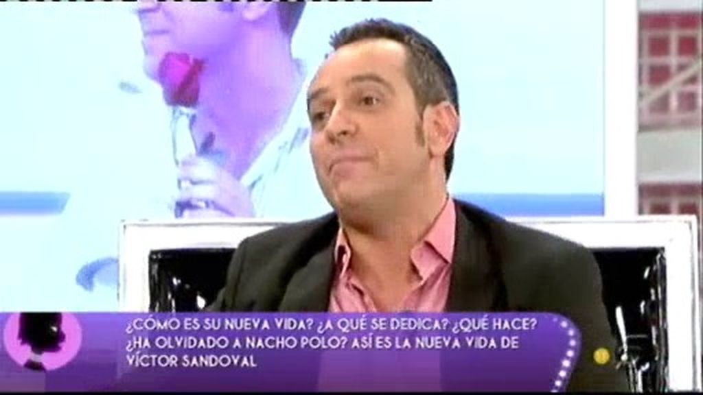 Víctor Sandoval vuelve a 'Sálvame Deluxe'