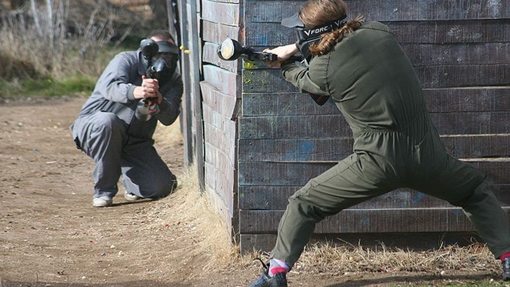 Los cinco ganadores han disfrutado jornada de diferentes pruebas en un campo de paintball
