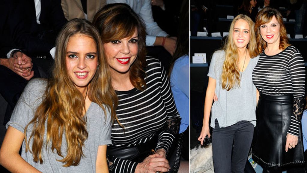 Belinda Washintong en el desfile de Ángel Schlesser