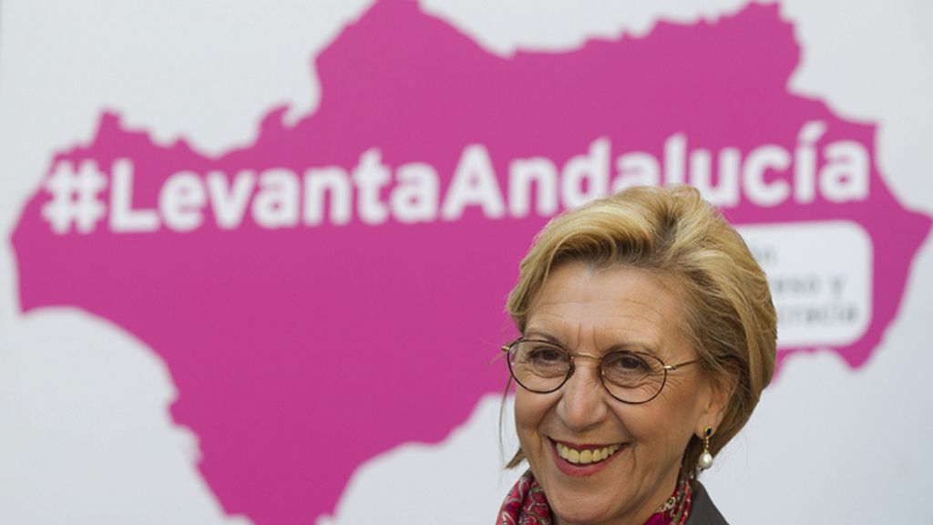 Mitin de Rosa Díez en Málaga