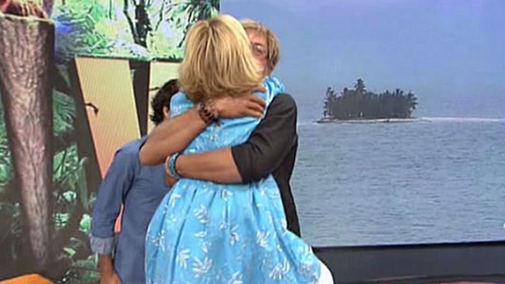 Santi se reencuentra con sus compañeros de aventura