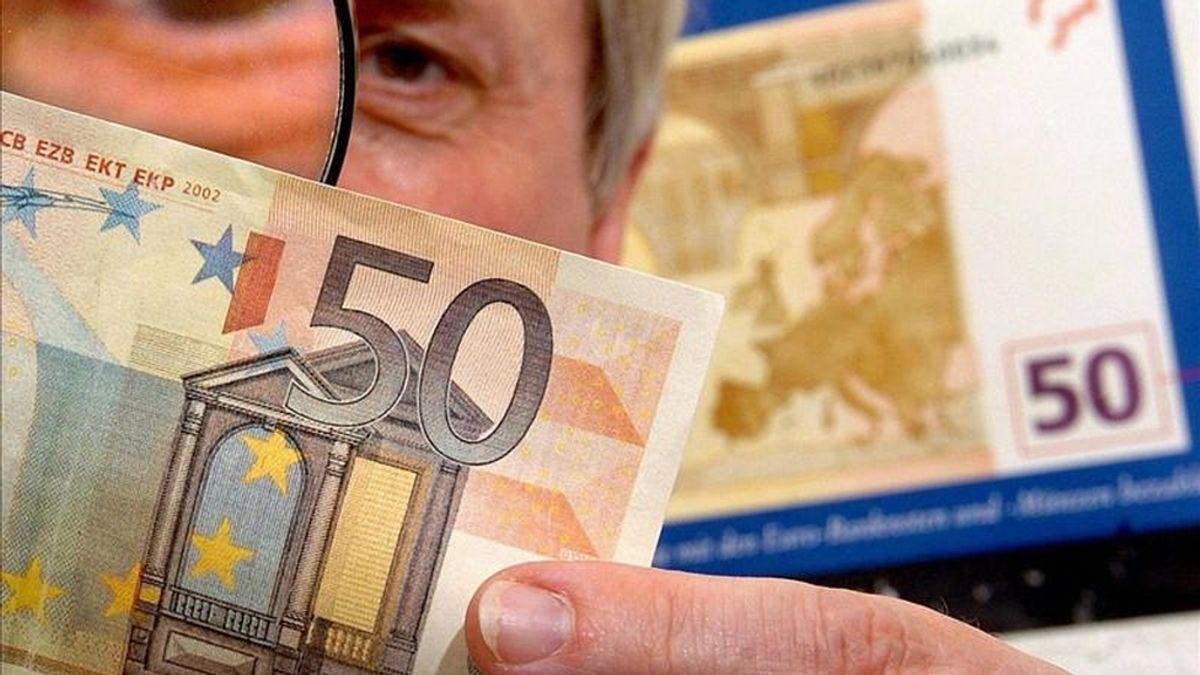 Imagen de archivo de un billete de 50 euros. EFE/Archivo