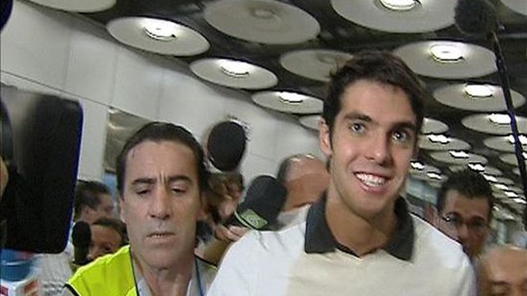 Kakà ya está en Madrid
