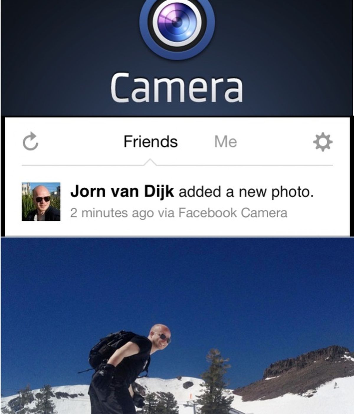Facebook Cam llega al Iphone