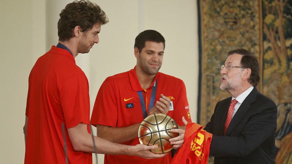 España celebra su  Eurobasket
