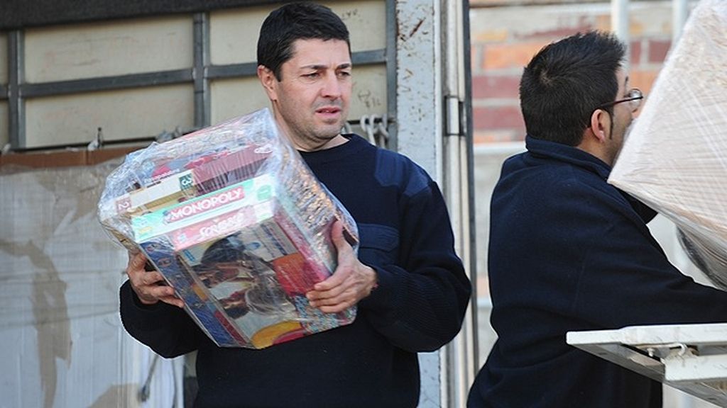 La cantante y el futbolista ya han comenzado la mudanza