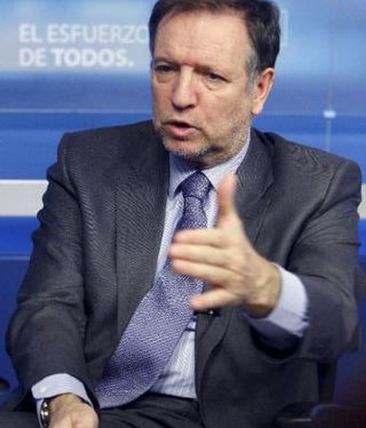 Marcelino Iglesias, el jefe del PSOE. Foto: EFE.