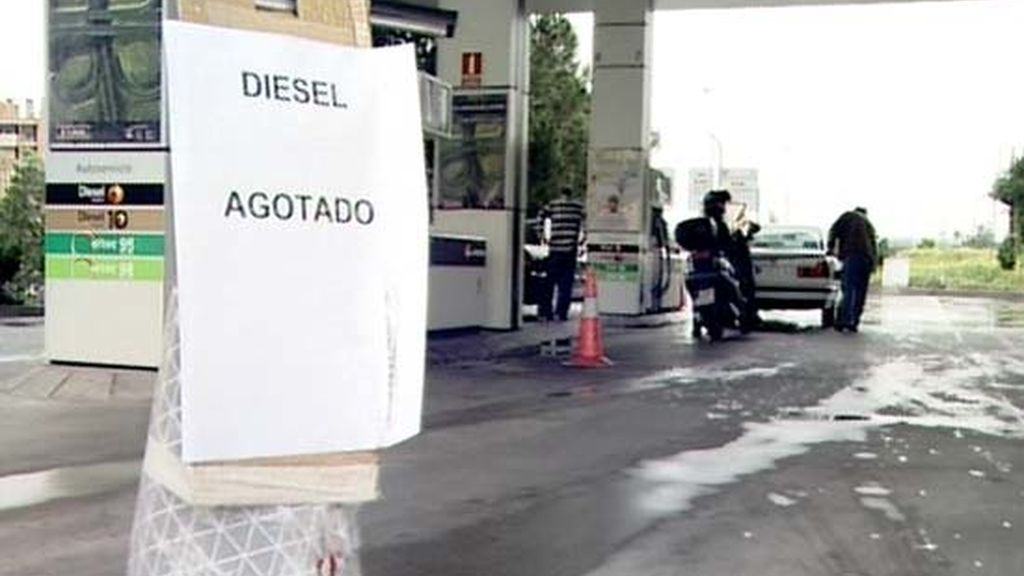 Gasolineras sin combustible