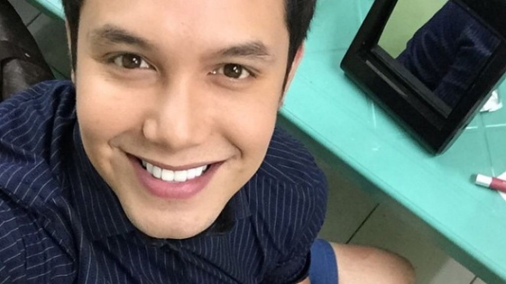 Paolo Ballesteros, antes de convertirse en uno de sus personajes